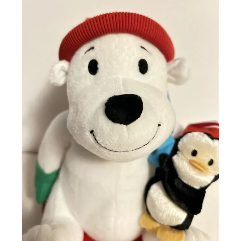 Hallmark Christmas Animated Polar Bear Christmas Toy Snowtime Pals Penguin Video